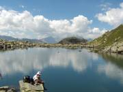 le lac noir pres du col des marches 